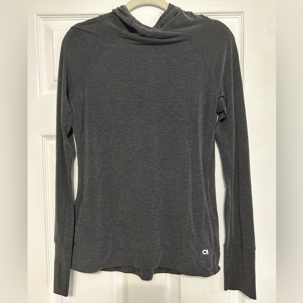 GapFit Breathe grey long sleeve hoodie